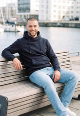 salzhaut - Herren Hoodie BODDEN Regular Fit - adenauer & co - Anker - Basic - 21 - #farbe_Navy