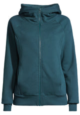 salzhaut - Nelkensöker Damen Sweatjacke Tailliert - adenauer & co - Anker - Basic - 7 - #farbe_Dragonfly
