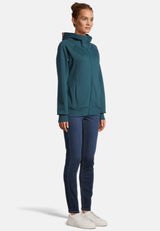 salzhaut - Nelkensöker Damen Sweatjacke Tailliert - adenauer & co - Anker - Basic - 10 - #farbe_Dragonfly