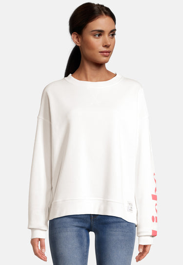 salzhaut - Nössewies Damen Oversized Sweatshirt - adenauer & co - Anker - Basic - 1 - #farbe_Offwhite