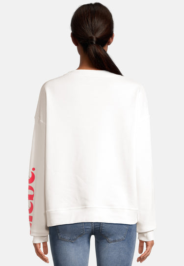 salzhaut - Nössewies Damen Oversized Sweatshirt - adenauer & co - Anker - Basic - 4 - #farbe_Offwhite