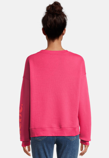 salzhaut - Nössewies Damen Oversized Sweatshirt - adenauer & co - Anker - Basic - 9 - #farbe_Pink