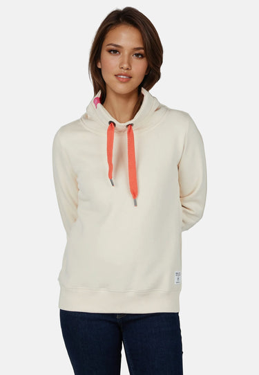 salzhaut - KAKTES Damen Sweat Hoodie Regular-Fit - adenauer & co - Anker - Backprint - 4 - #farbe_Beige