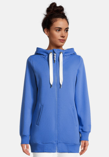 salzhaut - OEDDEL Damen Sweatjacke Leicht Tailliert - adenauer & co - Anker - Basic - 6 - #farbe_Sky