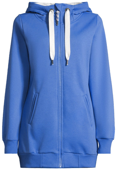 salzhaut - OEDDEL Damen Sweatjacke Leicht Tailliert - adenauer & co - Anker - Basic - 7 - #farbe_Sky