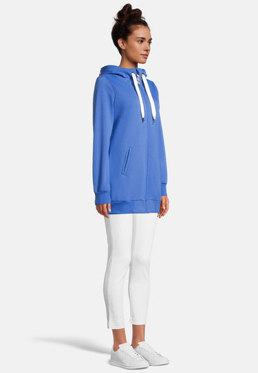 salzhaut - OEDDEL Damen Sweatjacke Leicht Tailliert - adenauer & co - Anker - Basic - 10 - #farbe_Sky