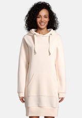 salzhaut - KLÃIDE Damen Oversized Hoodiekleid - adenauer & co - Anker - Basic - 1 - #farbe_Beige
