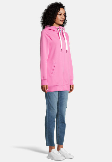 salzhaut - OEDDEL Damen Sweatjacke Leicht Tailliert - adenauer & co - Anker - Basic - 5 - #farbe_Blossom