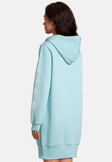 salzhaut - KLÃIDE Damen Oversized Hoodiekleid - adenauer & co - Anker - Basic - 9 - #farbe_Aqua
