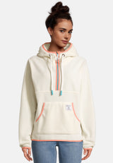 Salzhaut - KĒRS Damen Regular Fit - Hoodie - Kapuzenpullover - Langarmshirt - 1 - #farbe_beige