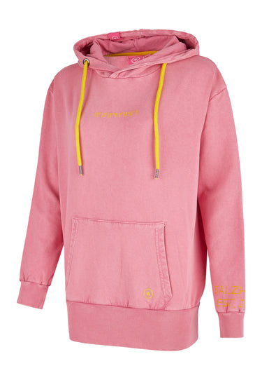 salzhaut - FIDELIA Damen Sommerfleece Hoodie - adenauer & co - Anker - Basic - 4 - #farbe_Pink