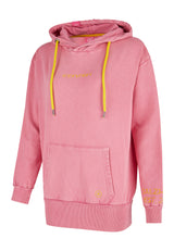 salzhaut - FIDELIA Damen Sommerfleece Hoodie - adenauer & co - Anker - Basic - 4 - #farbe_Pink