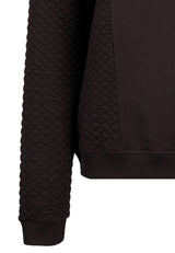 salzhaut - EDIS Damen Sweat Pullover Regular-Fit - adenauer & co - Anker - Basic - 10 - #farbe_Black
