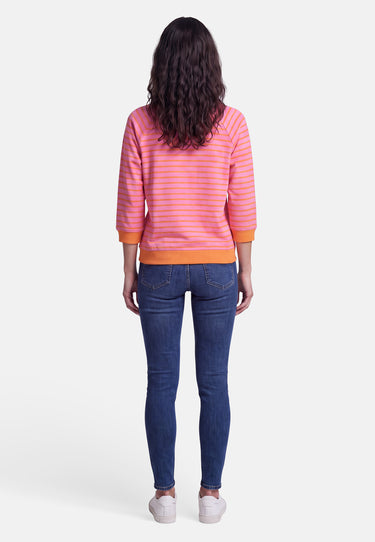 Salzhaut - Sweatshirt - Oversized Raglan-Schnitt - 3 - #farbe_blossom-orange