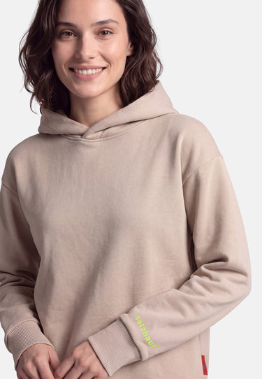 salzhaut - DÄMLACK Damen Hoodie Oversized - adenauer & co - Anker - Basic - 14 - #farbe_Oat