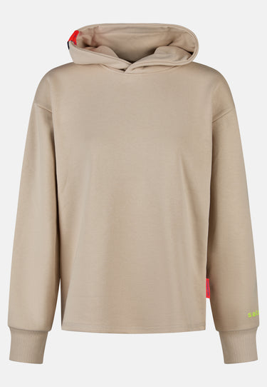 salzhaut - DÄMLACK Damen Hoodie Oversized - adenauer & co - Anker - Basic - 10 - #farbe_Oat