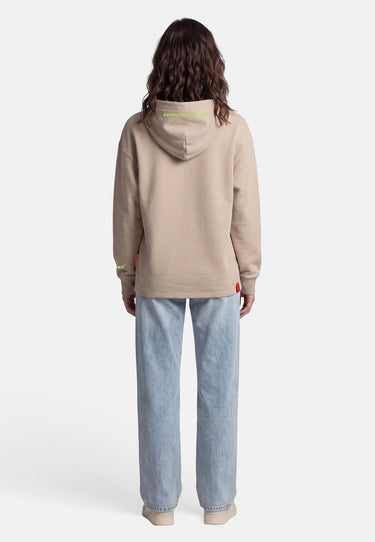salzhaut - DÄMLACK Damen Hoodie Oversized - adenauer & co - Anker - Basic - 12 - #farbe_Oat