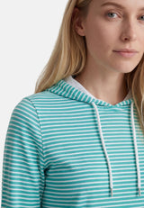 Salzhaut - AADLER Damen Relaxed-Fit - Damen - Kapuze - Langarmshirt - 6 - #farbe_offwhite-lagoon