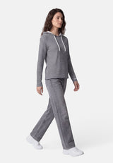 Salzhaut - AADLER Damen Relaxed-Fit - Damen - Kapuze - Langarmshirt - 13 - #farbe_navy-offwhite