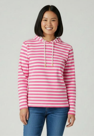 salzhaut - ACKERLÜNNING Damen Oversized, normale Passform - adenauer & co - Anker - Basic - 3 - farbe_Offwhite-Neonpink