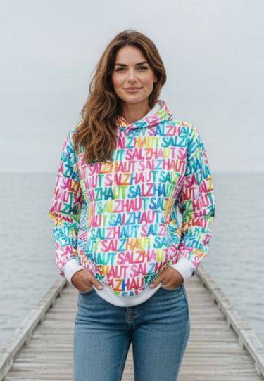 Salzhaut - AFBOTT Damen normale Passform - All-over-Print - Hoodie - Kapuze - 1 - #farbe_multicolor