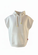 salzhaut - AFNEIN Damen Hoodie Oversized - adenauer & co - Anker - Basic - 2 - #farbe_Offwhite