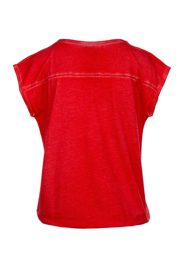 salzhaut - AMKE Moin Damen Relaxed-Fit - adenauer & co - Anker - Basic - 2 - farbe_Red