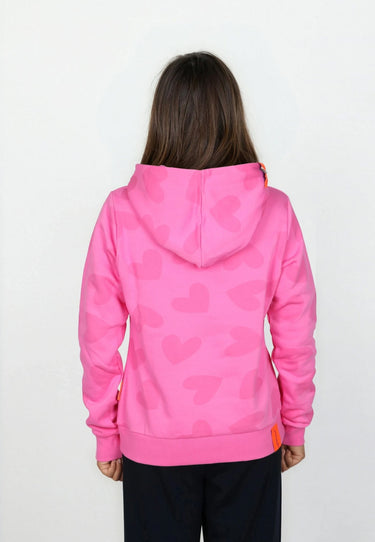 Salzhaut - ANTEN Damen normale Passform - Hoodie - Kapuzenpulli - kuschelig - 4 - #farbe_blossom