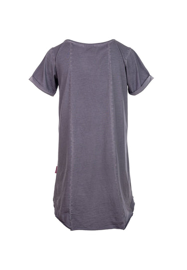 Salzhaut - ANTONIA You&me Damen Relaxed-Fit - Frontprint - Reduziert - Rundhals - 7 - #farbe_grey-melange