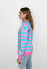 salzhaut - ARFEN Damen Relaxed - Fit - adenauer & co - Anker - Basic - 5 - #farbe_blossom-lagoon