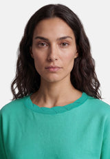 Salzhaut - AVER Damen Relaxed-Fit - Damen - Langarmshirt - Longsleeve - 6 - #farbe_lagoon