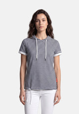 salzhaut - BAGALUTEN Damen Gerade - adenauer & co - All-over-Print - Anker - 11 - #farbe_Navy-Offwhite