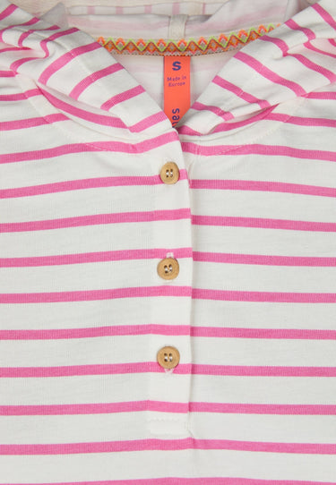 salzhaut - BANGBÜX Damen Hoodie-Shirt Relaxed-Fit - adenauer & co - Anker - Basic - 8 - #farbe_Offwhite-Blossom