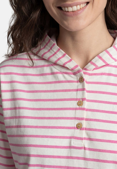 salzhaut - BANGBÜX Damen Hoodie-Shirt Relaxed-Fit - adenauer & co - Anker - Basic - 6 - #farbe_Offwhite-Blossom