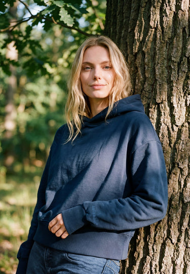 salzhaut - BELEVERN Damen Relaxed-Fit - adenauer & co - Anker - Basic - 9 - #farbe_Navy