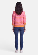 salzhaut - BESONNERS Damen Oversized - adenauer & co - Anker - Basic - 4 - #farbe_Blossom-Orange