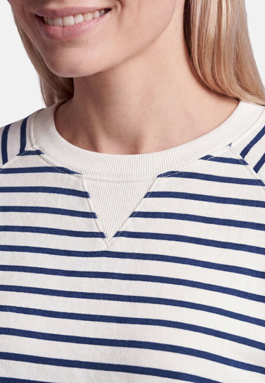 salzhaut - BESONNERS Damen Oversized - adenauer & co - Anker - Basic - 14 - #farbe_Navy Offwhite
