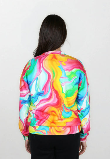 Salzhaut - BETÜDELN Damen normale Passform - All-over-Print - bunt - Sweatshirt - 4 - #farbe_multicolor