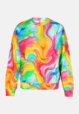 Salzhaut - BETÜDELN Damen normale Passform - All-over-Print - bunt - Sweatshirt - 2 - #farbe_multicolor