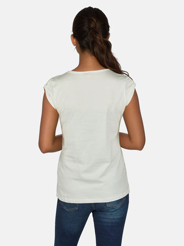 salzhaut - BIIKE Damen Tailliert - Basic Casual - Damen - Polo-Shirt - 5 - #farbe_offwhite
