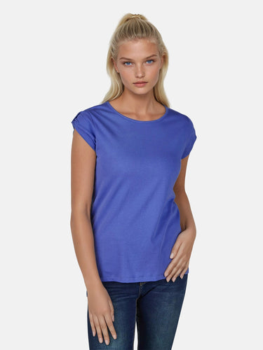 salzhaut - BIIKE Damen Tailliert - Basic Casual - Damen - Polo-Shirt - 54 - #farbe_indigo