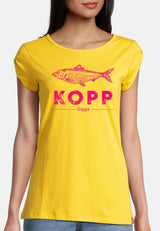 salzhaut - BIIKE - FISCHKOPP DIGGA Damen Tailliert - adenauer & co - Anker - Basic - 3 - farbe_Yellow