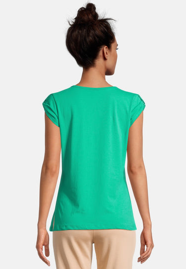 Salzhaut - BIIKE - MOIN Damen Tailliert - Damen - Frontprint - Reduziert - 14 - #farbe_mint-neon-orange