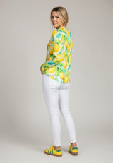 salzhaut - BLUSTERICH Damen Bluse normale Passform - adenauer & co - All-over-Print - Anker - 4 - #farbe_Multicolor
