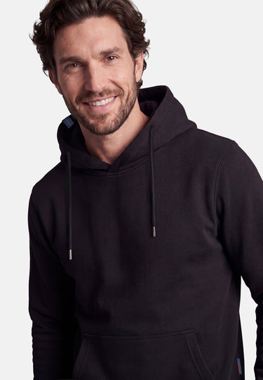 salzhaut - BODDEN Herren Hoodie Regular Fit - adenauer & co - Anker - Basic - 17 - #farbe_Black