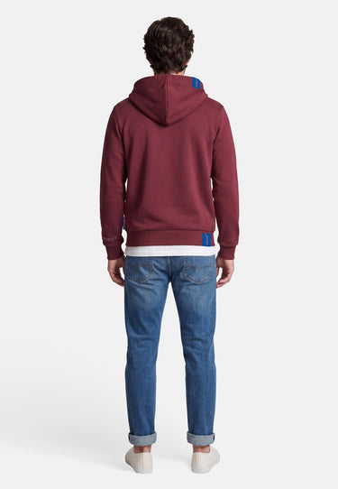 salzhaut - BREKER Herren normale Passform - adenauer & co - Anker - Basic - 52 - #farbe_Merlot