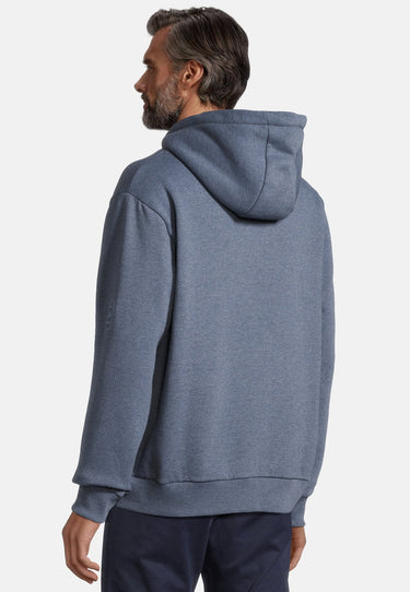 salzhaut - BREKER Herren normale Passform - Kapuzenpulli - kuschelig - Sweatjacke - 24 - #farbe_jeans-blue