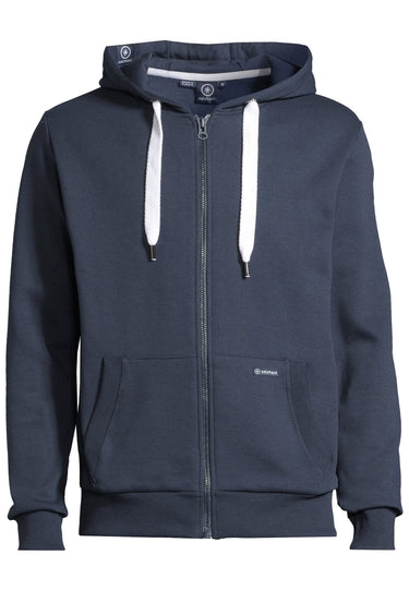 salzhaut - BREKER Herren normale Passform - Kapuzenpulli - kuschelig - Sweatjacke - 27 - #farbe_navy