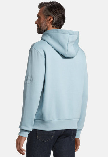 salzhaut - BREKER Herren normale Passform - Kapuzenpulli - kuschelig - Sweatjacke - 39 - #farbe_breeze