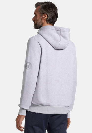 salzhaut - BREKER JACKE Herren normale Passform - Herren - kuschelig - Sweatjacke - 4 - #farbe_grey-melange